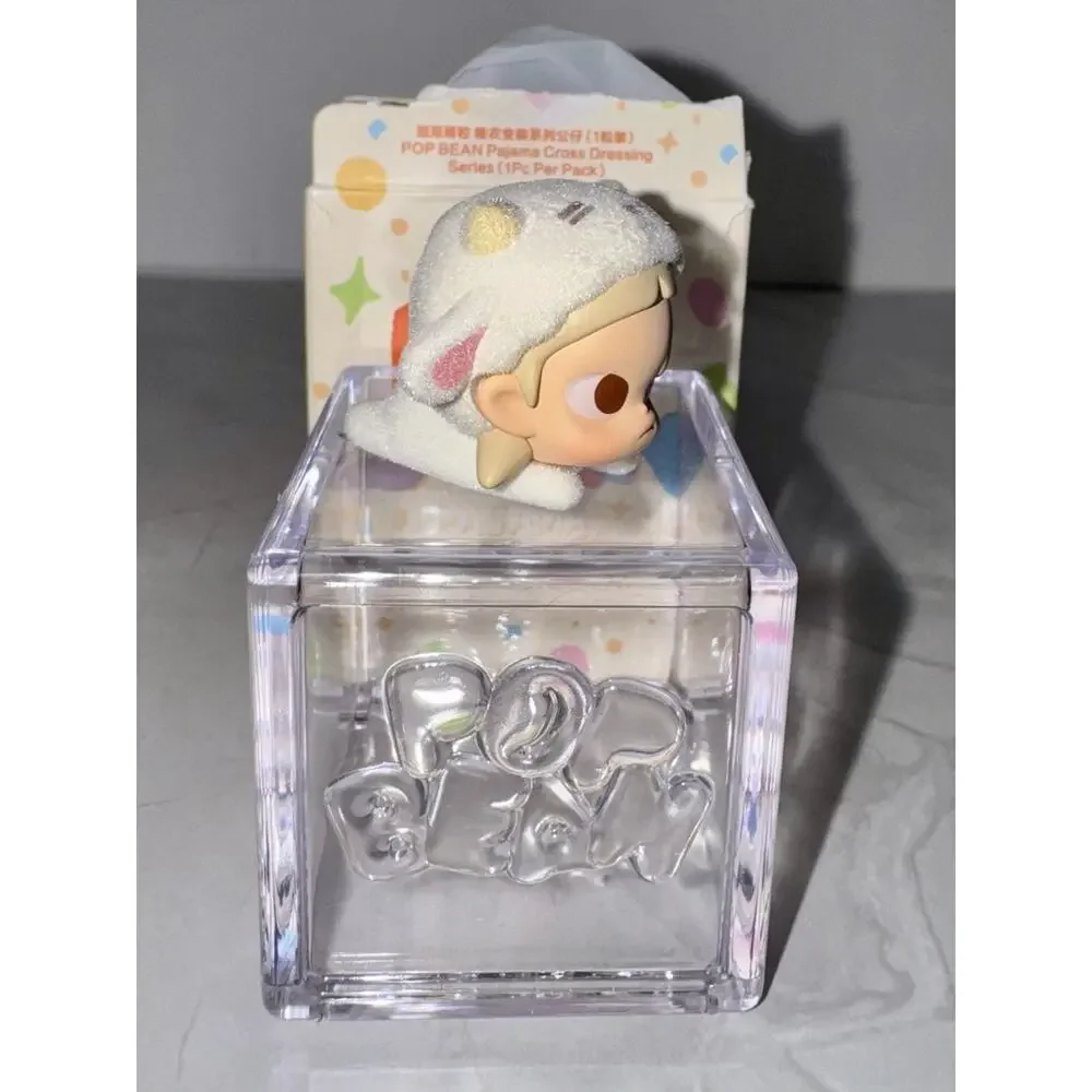 POP MART Zsiga Lying Lamb figure from the Pop Bean Pajama Party Series